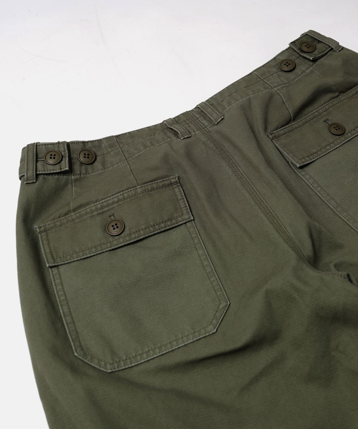 프리즘웍스(FRIZMWORKS) JUNGLE CLOTH FATIGUE PANTS _ OLIVE