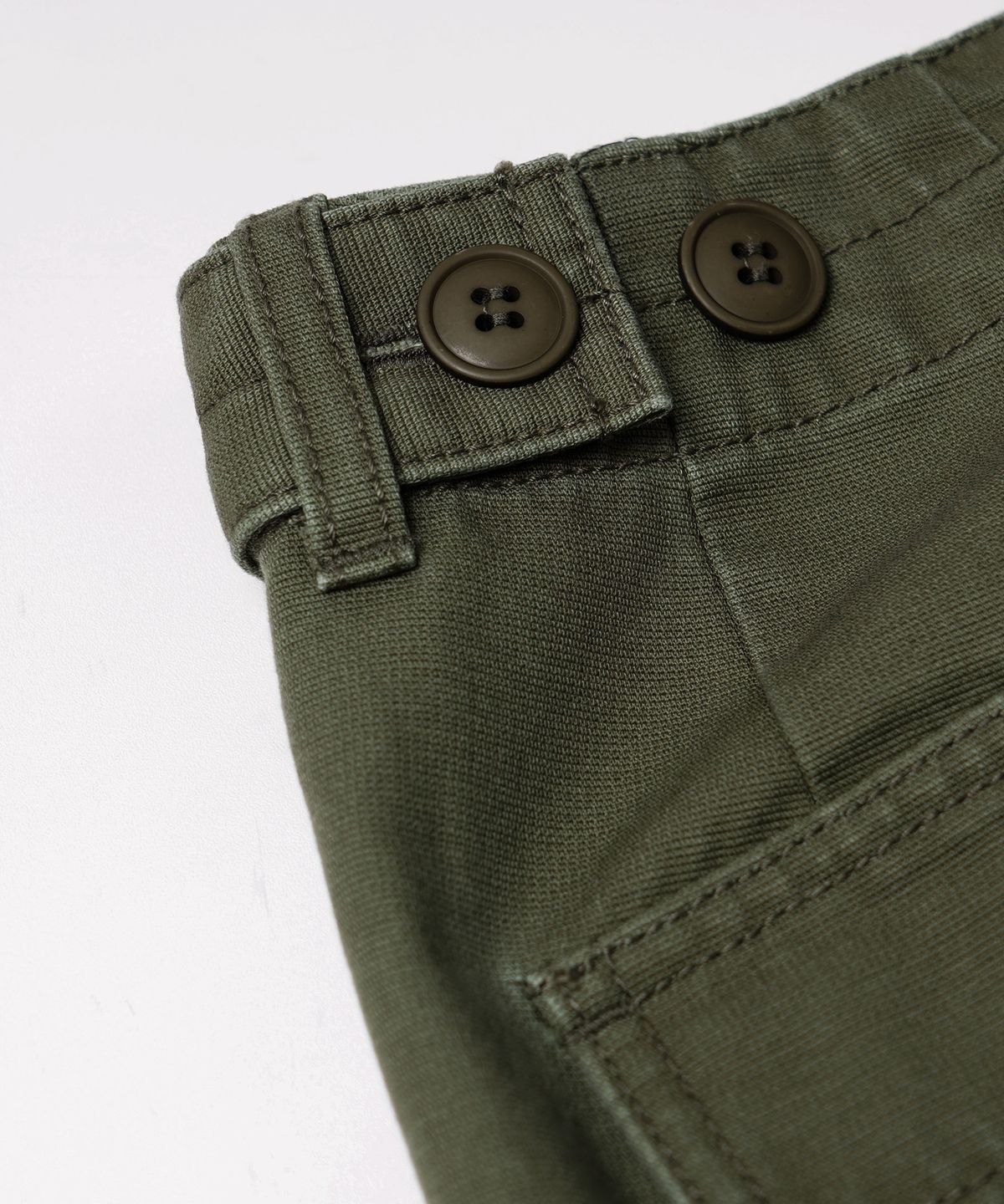 프리즘웍스(FRIZMWORKS) JUNGLE CLOTH FATIGUE PANTS _ OLIVE