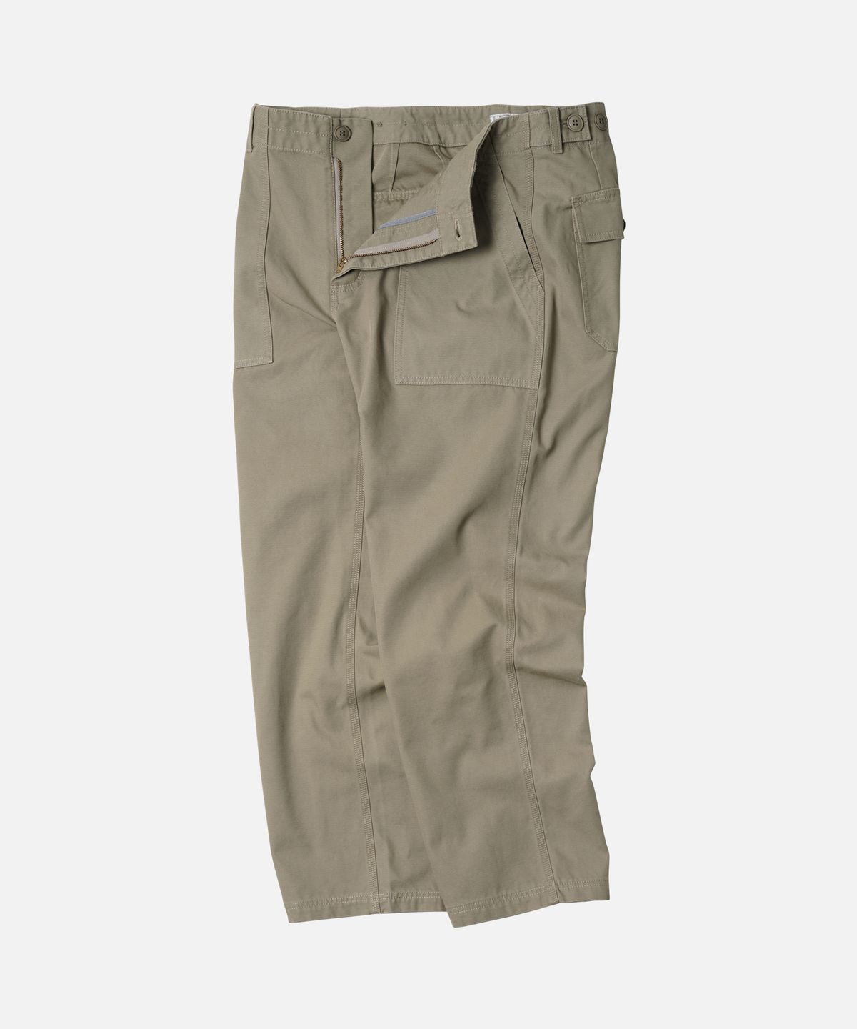 프리즘웍스(FRIZMWORKS) JUNGLE CLOTH FATIGUE PANTS _ KHAKI BEIGE
