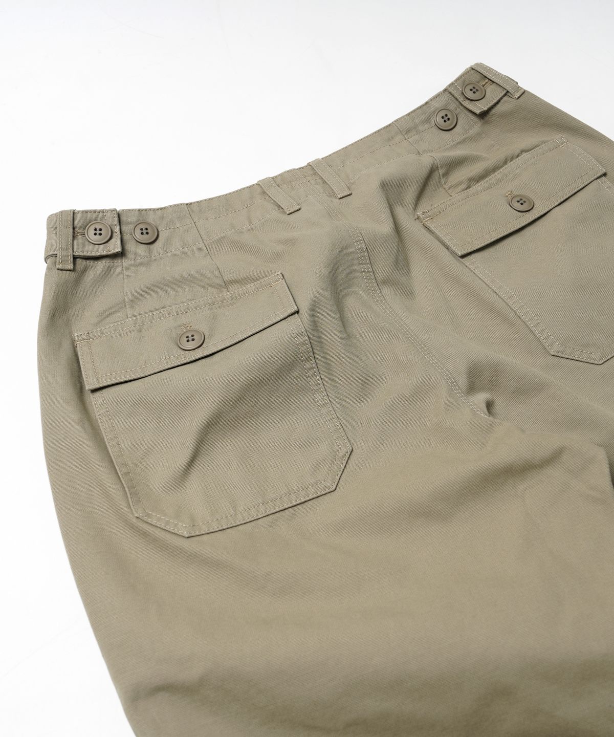 프리즘웍스(FRIZMWORKS) JUNGLE CLOTH FATIGUE PANTS _ KHAKI BEIGE