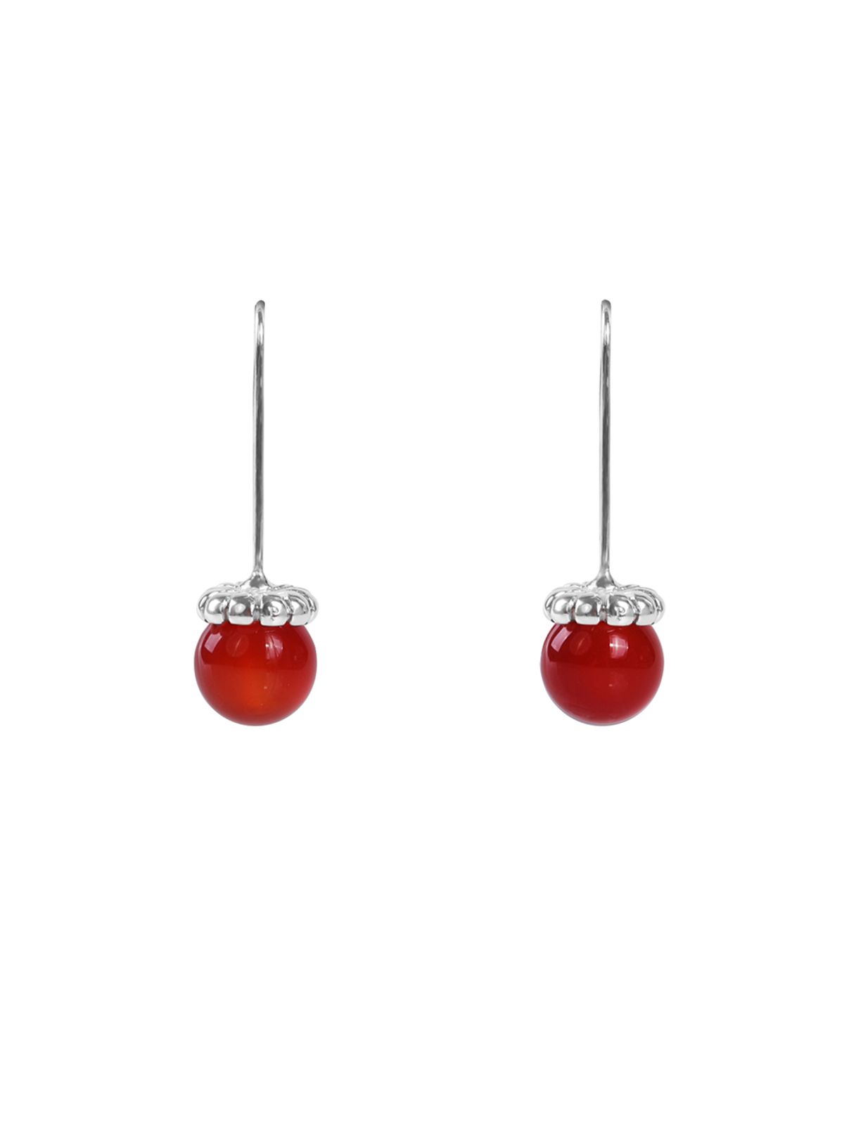 파피(POPPI) Drop Gemstone earrings (3 COLORS)