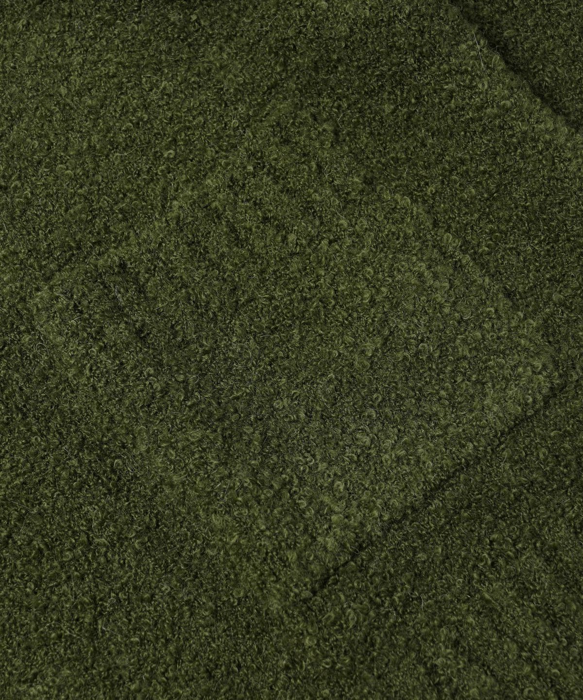 프리즘웍스(FRIZMWORKS) ALPACA BOUCLE KNIT _ OLIVE