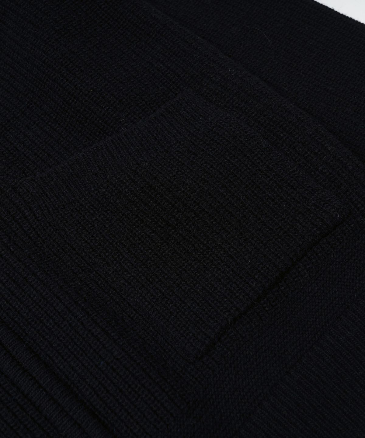 프리즘웍스(FRIZMWORKS) WOOL DECK ZIP UP CARDIGAN _ NAVY