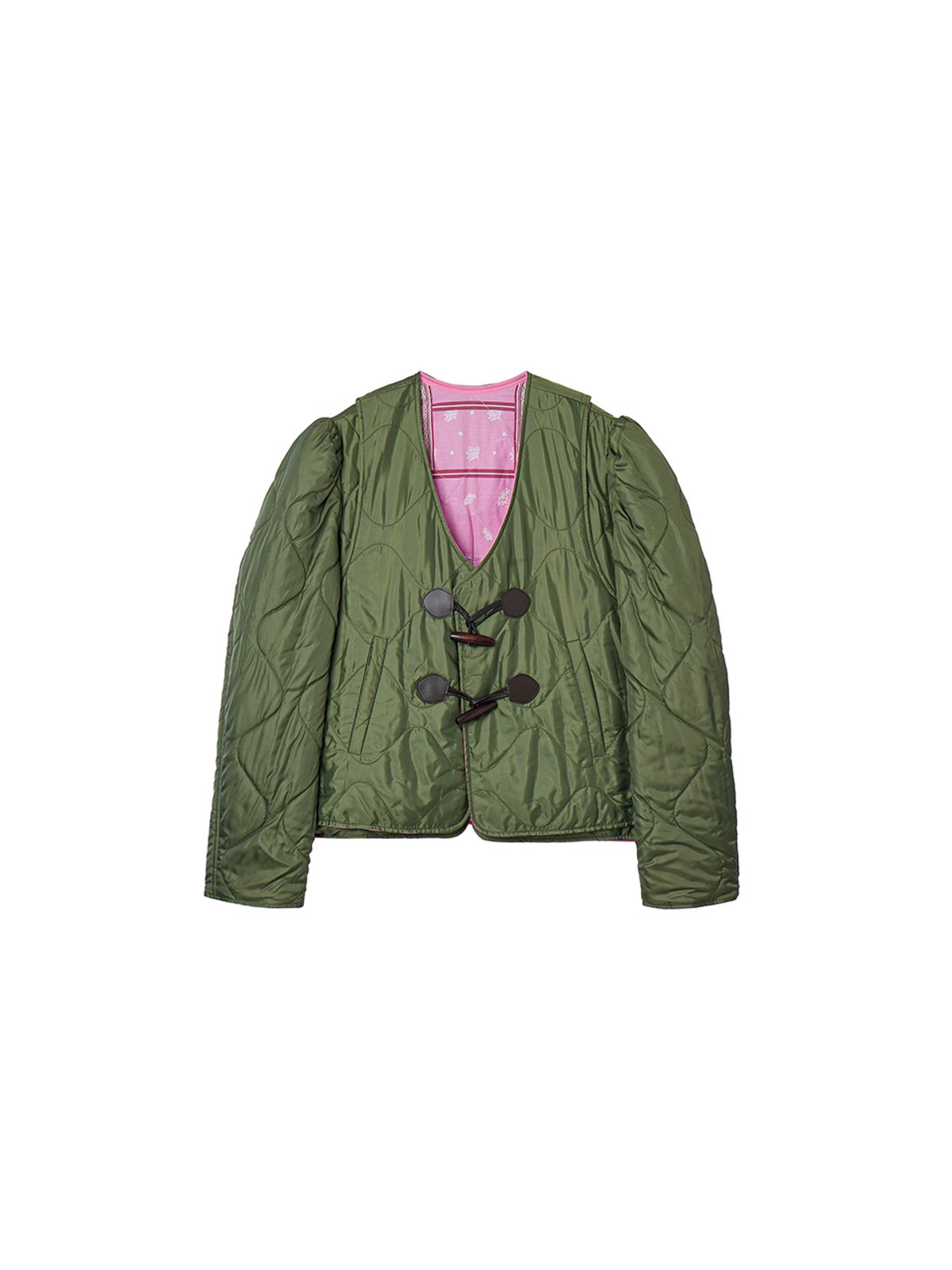 오더먼트 바이 보카바카(OTHEMENT BY VOCAVACA) Reversible Weekend Quilted Jumper VC2412JP501M