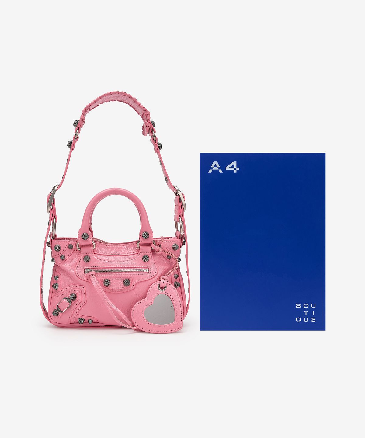 발렌시아가(BALENCIAGA) 르 카골 토트백 - 스위트 핑크 / 7515231VG9Y5812