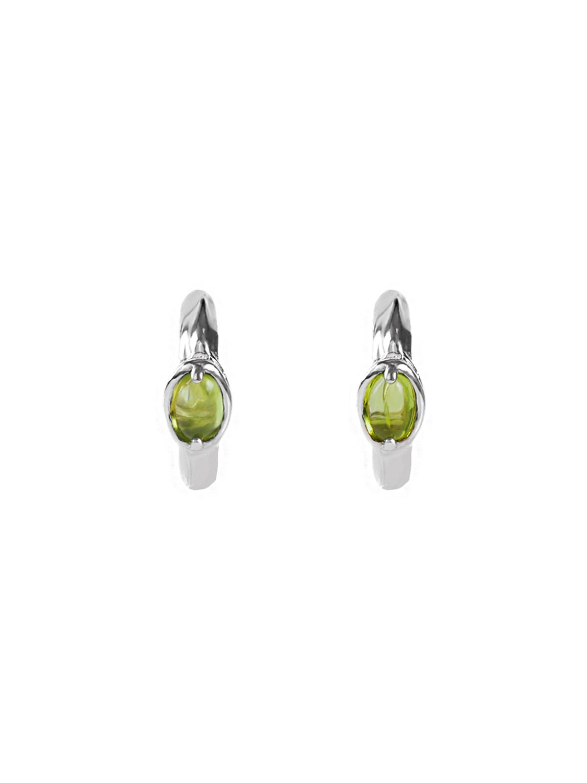 파피(POPPI) Peridot Round earrings