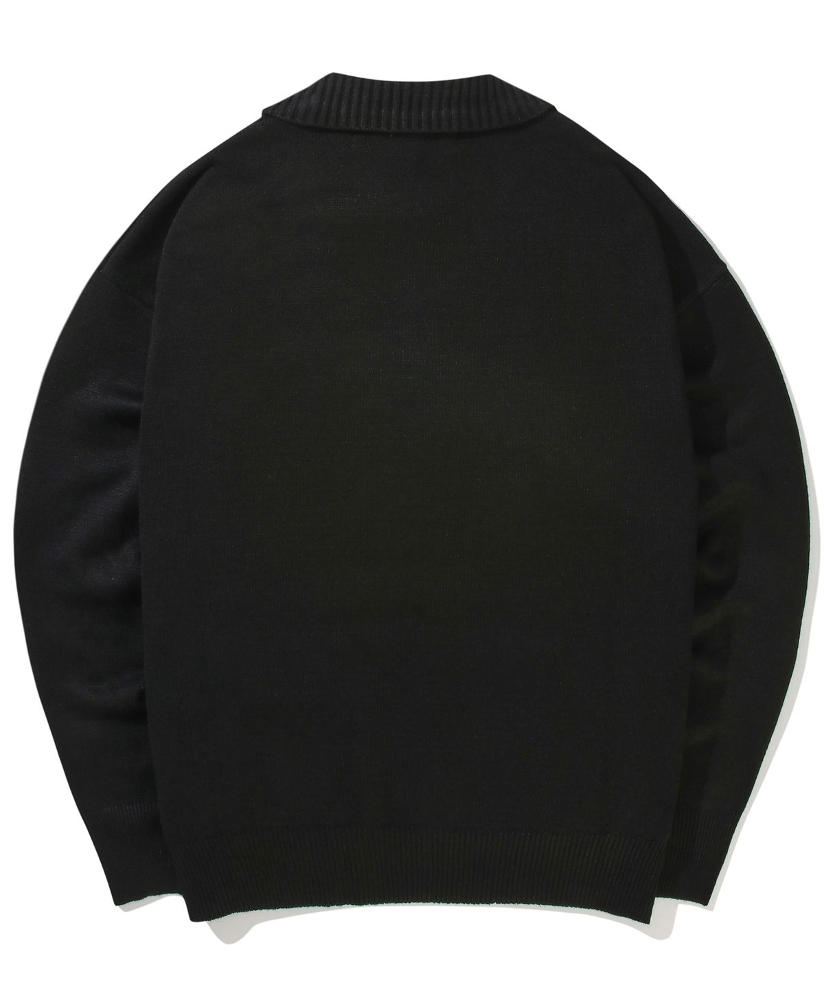 컬럼비아 유니버시티(COLUMBIA UNIVERSITY) 1754 CROWN OVER-FIT HALF SWEATER 블랙