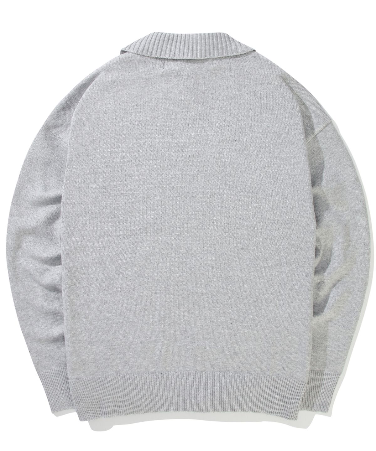 컬럼비아 유니버시티(COLUMBIA UNIVERSITY) 1754 CROWN OVER-FIT HALF SWEATER 라이트M그레이