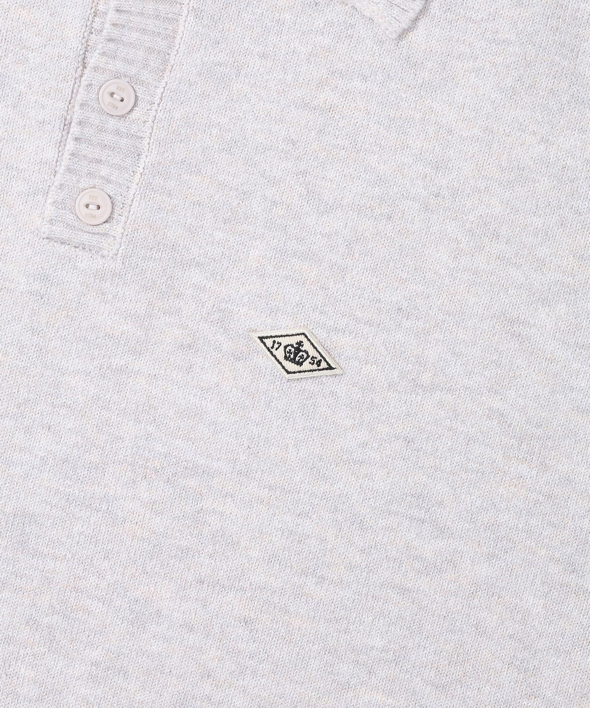 컬럼비아 유니버시티(COLUMBIA UNIVERSITY) 1754 CROWN OVER-FIT HALF SWEATER 오트밀
