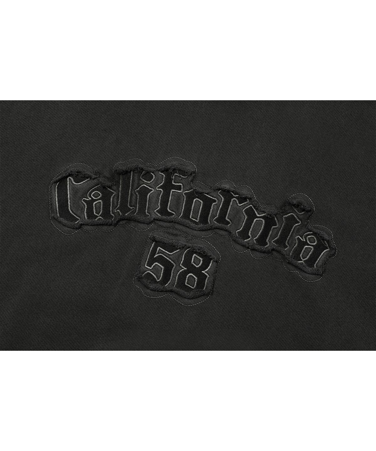 꼼파뇨(CPGN STUDIO) California 피그먼트 후드티 스모크블랙