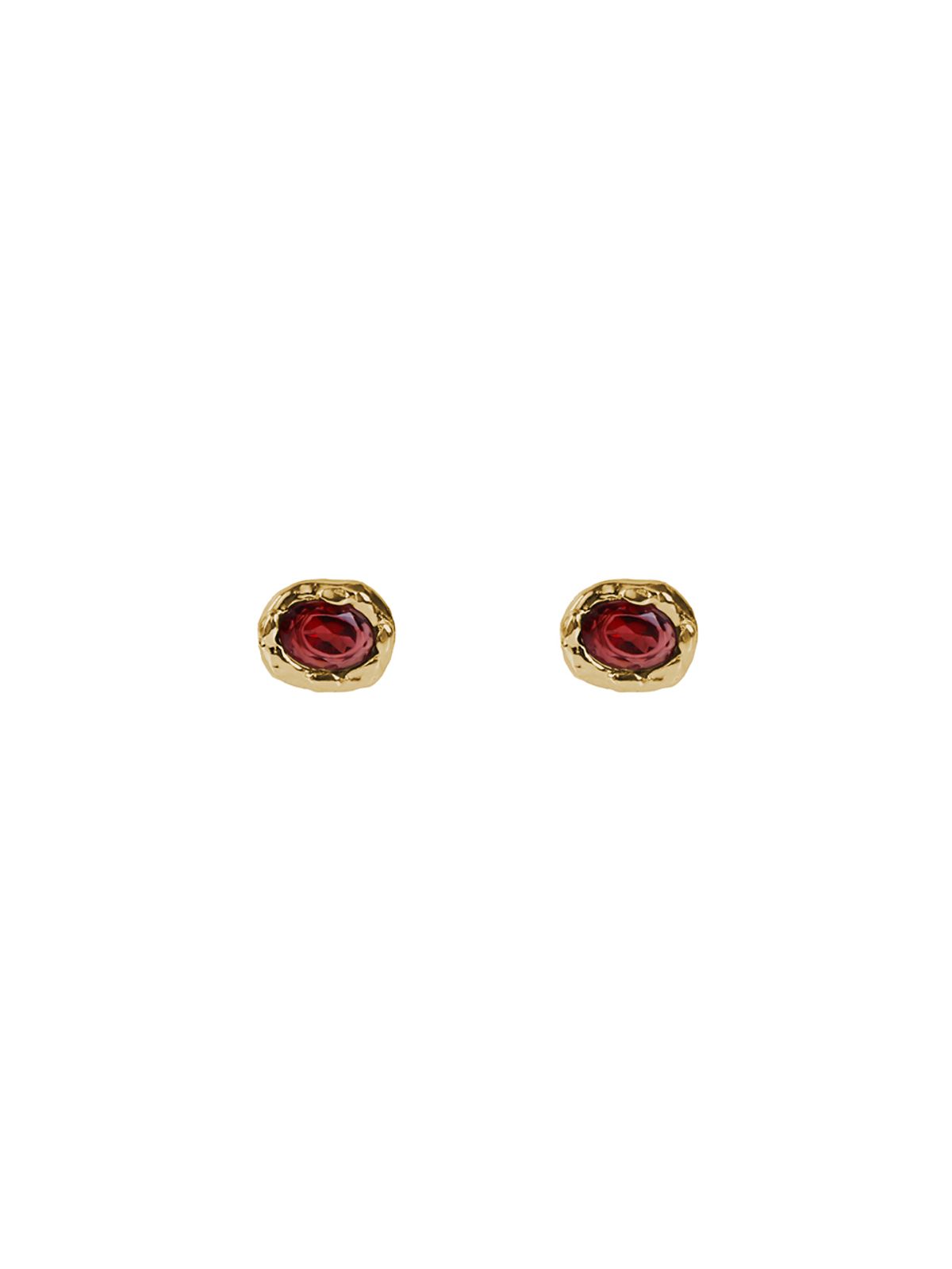 파피(POPPI) Vintage Garnet earrnigs