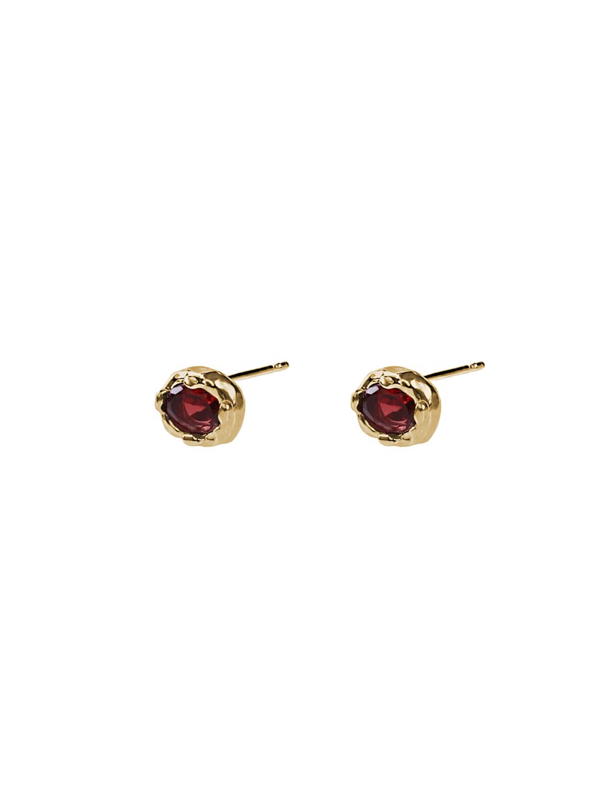 파피(POPPI) Vintage Garnet earrnigs