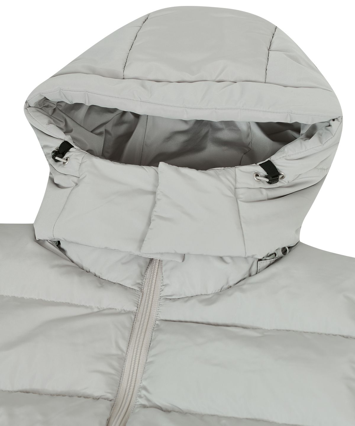 스탠다드에러(STANDARDERROR) 87-STAN022 에센셜 2-way 후드 탈부착 패딩 베스트 카키그레이