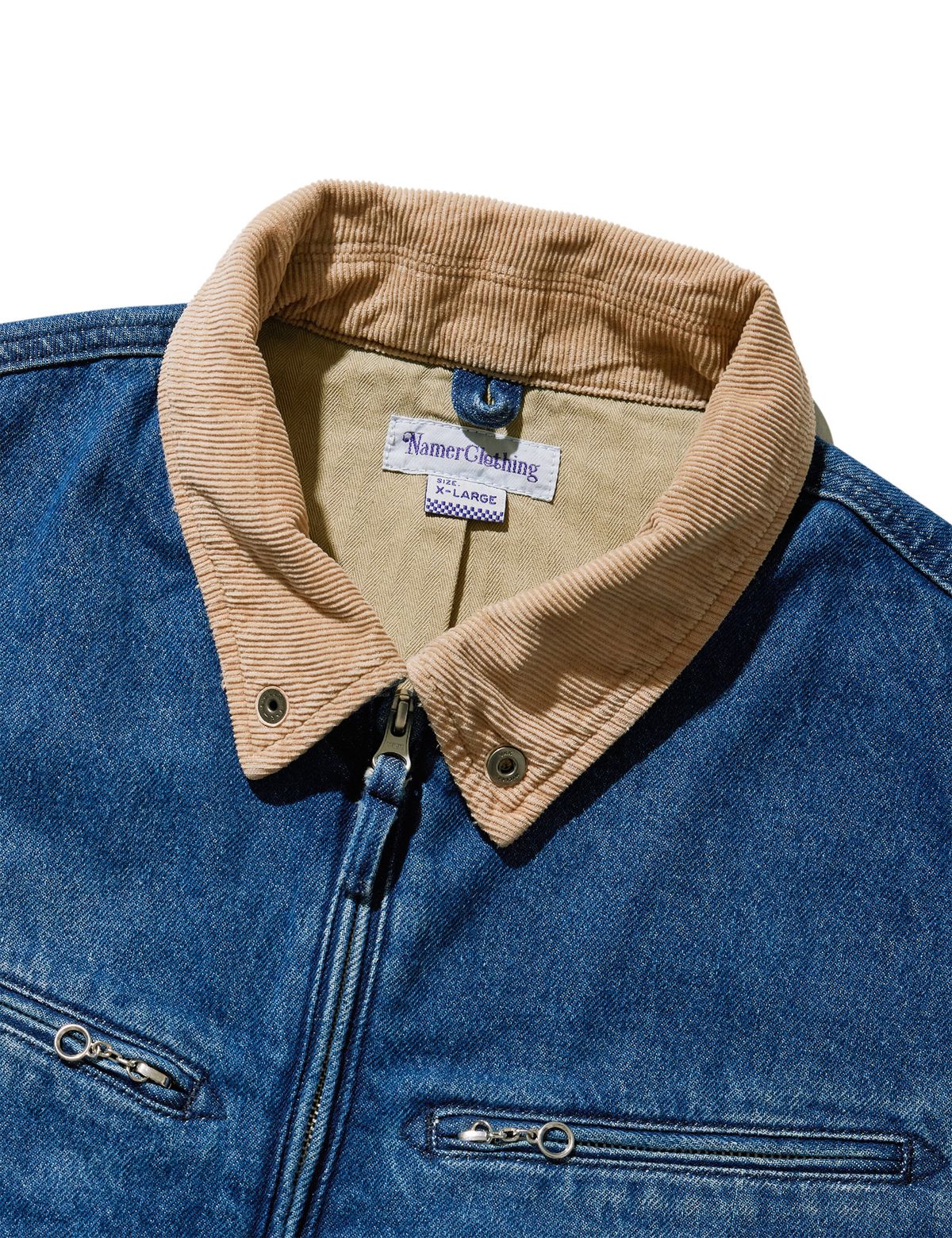 네이머클로딩(NAMERCLOTHING) DENIM WORK BLOUSON BLUE
