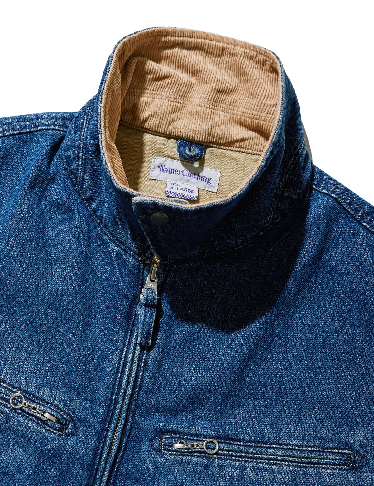 네이머클로딩(NAMERCLOTHING) DENIM WORK BLOUSON BLUE
