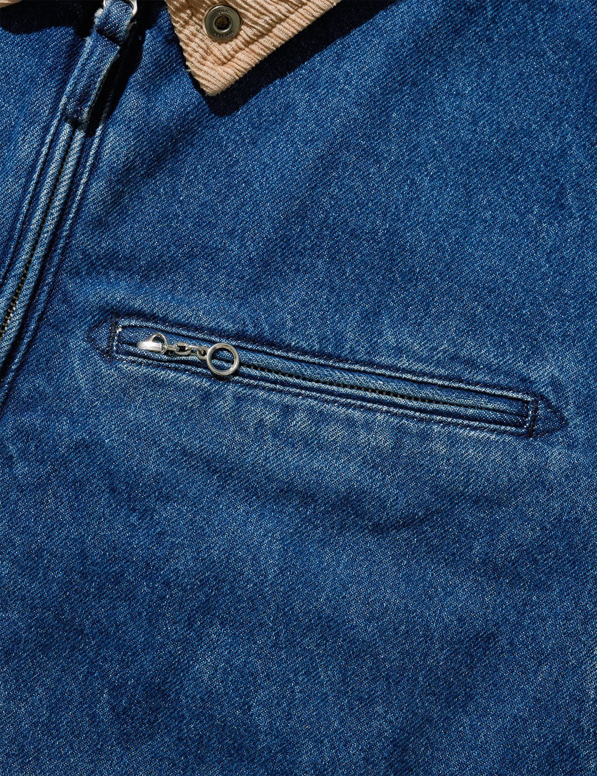 네이머클로딩(NAMERCLOTHING) DENIM WORK BLOUSON BLUE