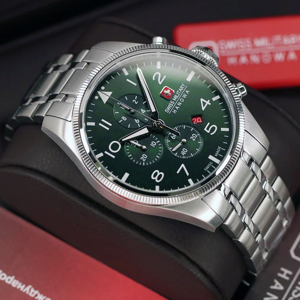 스위스 밀리터리 하노와(SWISS MILITARY HANOWA) SMWGI0000404 남성용 시계
