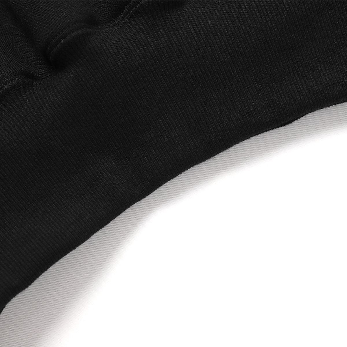 일레딧(ILLEDIT) ILLEDIT VINTAGE LOGO CROP HOOD BLACK