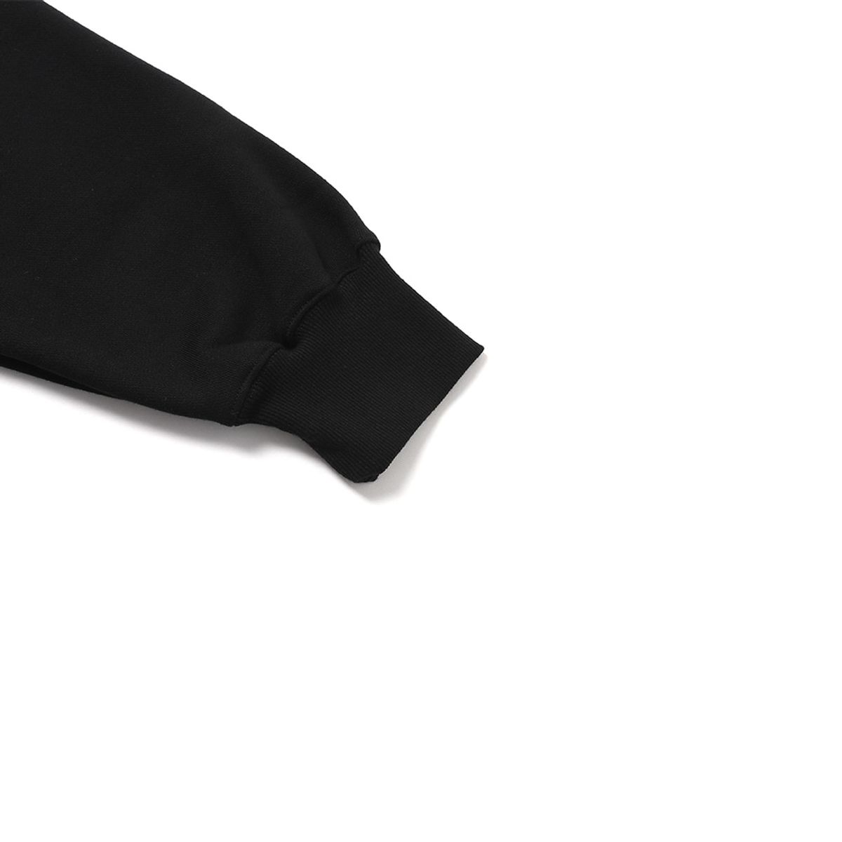 일레딧(ILLEDIT) ILLEDIT VINTAGE LOGO CROP HOOD BLACK