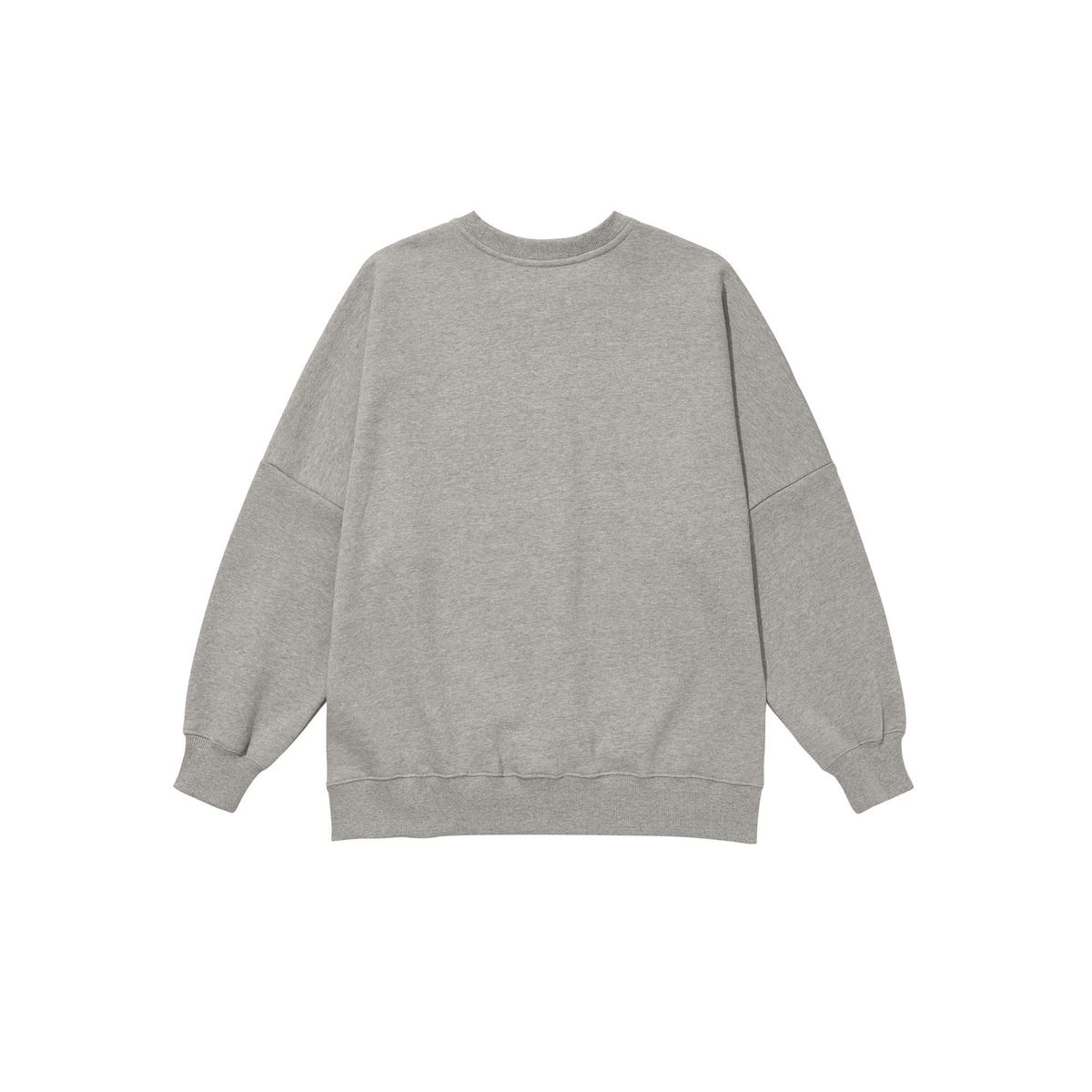 템푸스스튜디오(TEMPUS STUDIO) EMBROIDERY LOGO SWEATSHIRTS [MELANGE GRAY]