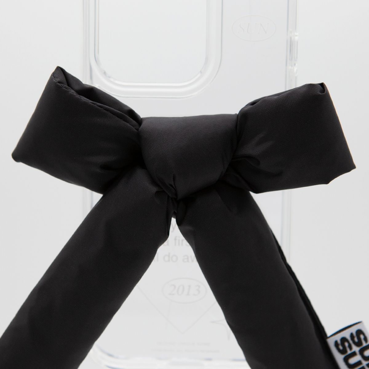 세컨드유니크네임(SECOND UNIQUE NAME) SUN CASE CLEAR KINGBON BLACK