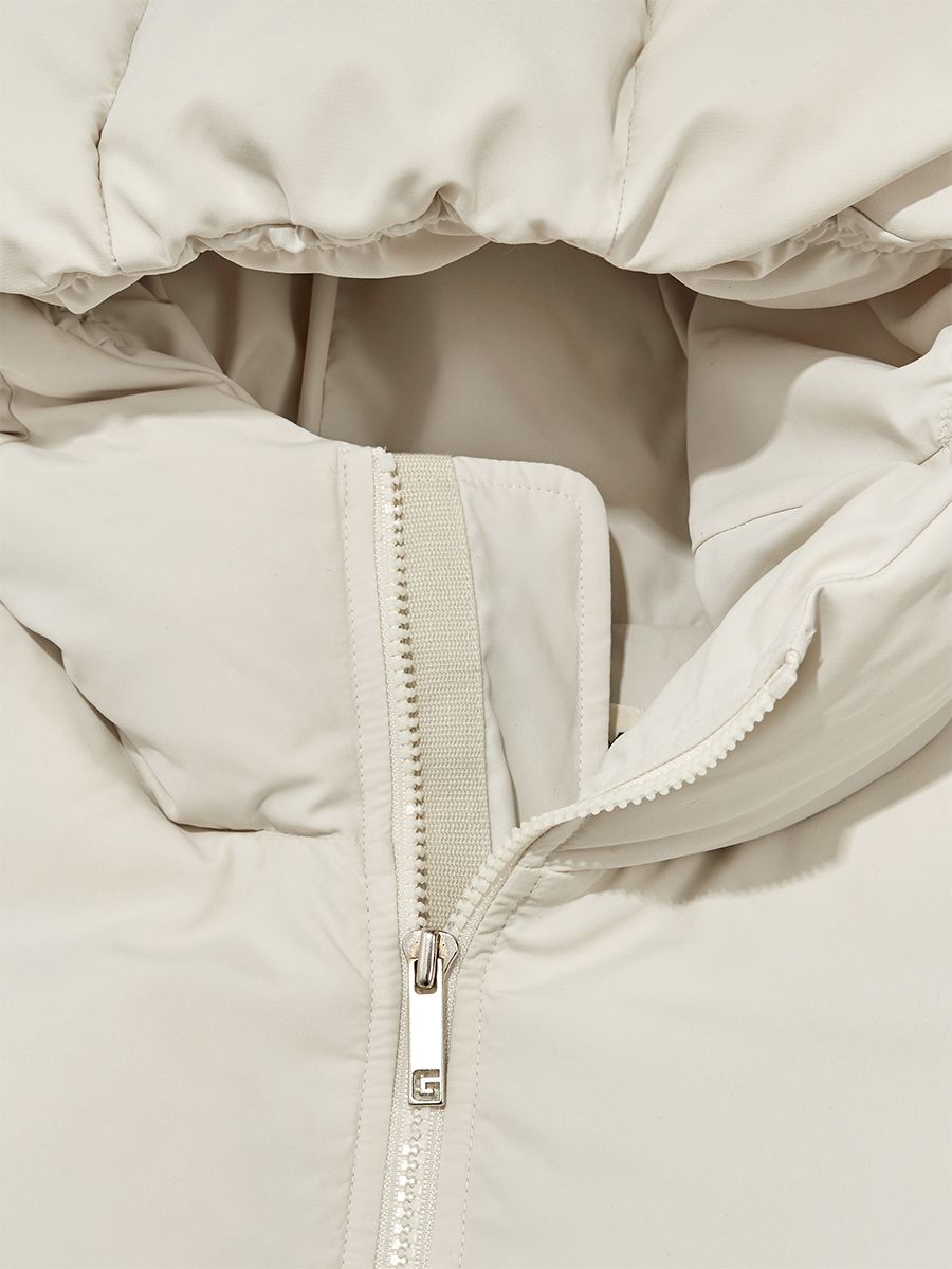 MUSINSA | GLOWNY BOUNDERLESS DOWN PUFFER JACKET (IVORY)