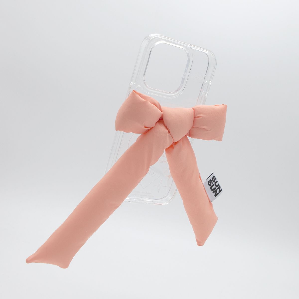 세컨드유니크네임(SECOND UNIQUE NAME) SUN CASE CLEAR KINGBON PEACH
