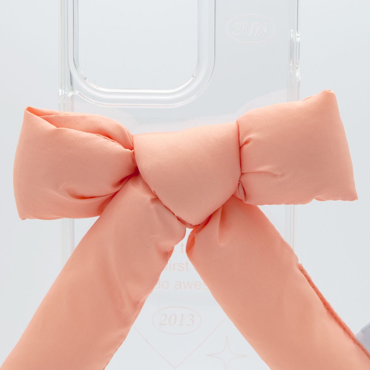 세컨드유니크네임(SECOND UNIQUE NAME) SUN CASE CLEAR KINGBON PEACH