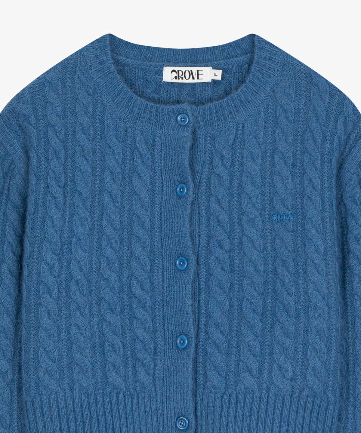 그로브(GROVE) 23FW MILLO CARDIGAN_BLUE
