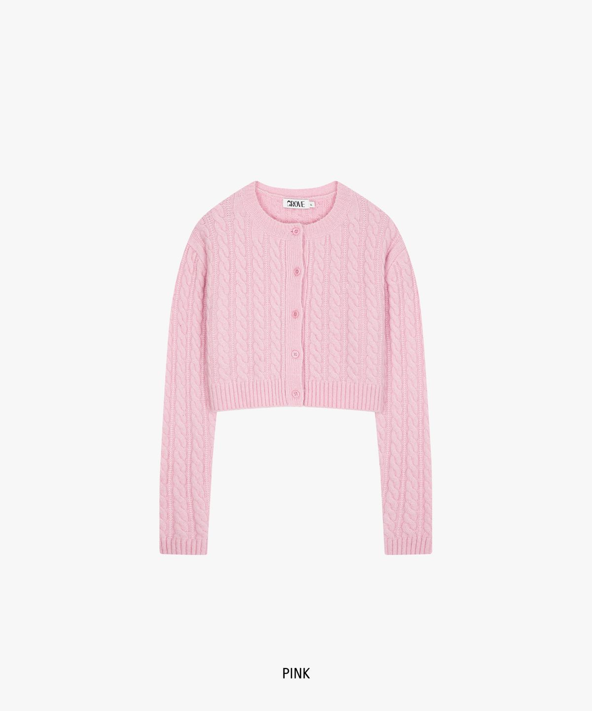 그로브(GROVE) 23FW MILLO CARDIGAN_PINK