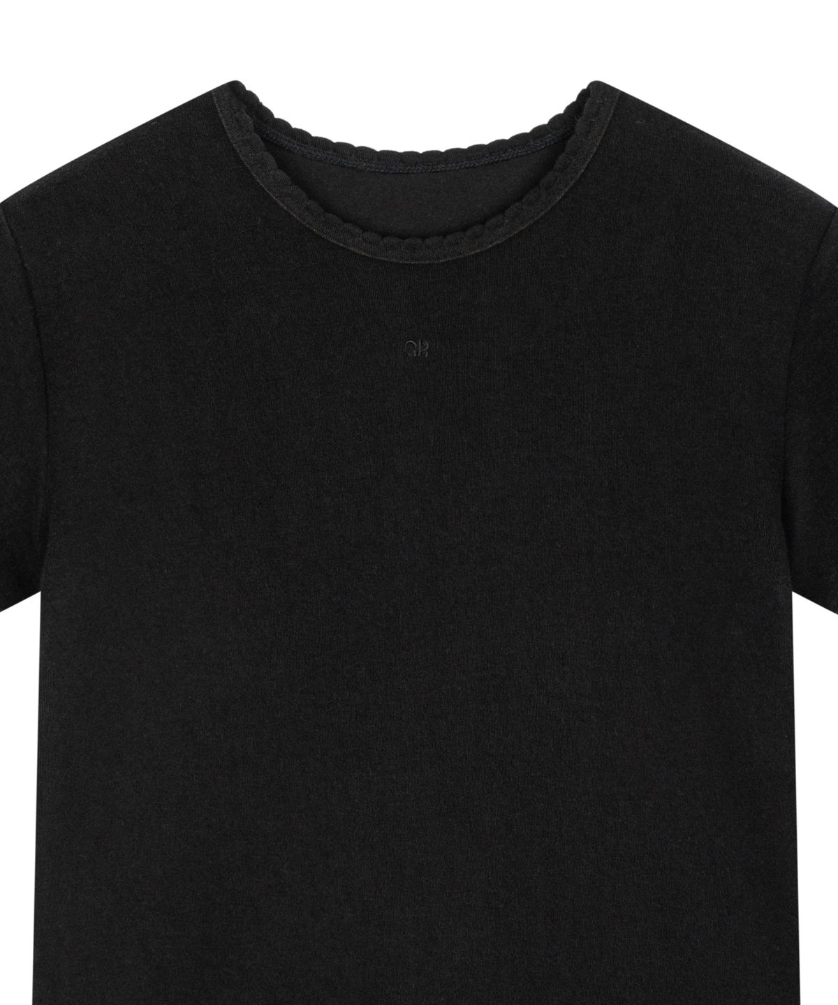 그로브(GROVE) 23FW VELVET IZI T-SHIRT_BLACK