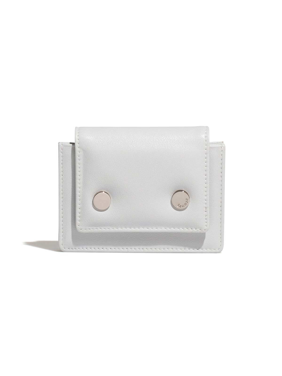 페넥(FENNEC) CIRCLE PADDING ACCORDION POCKET - LIGHT GREY