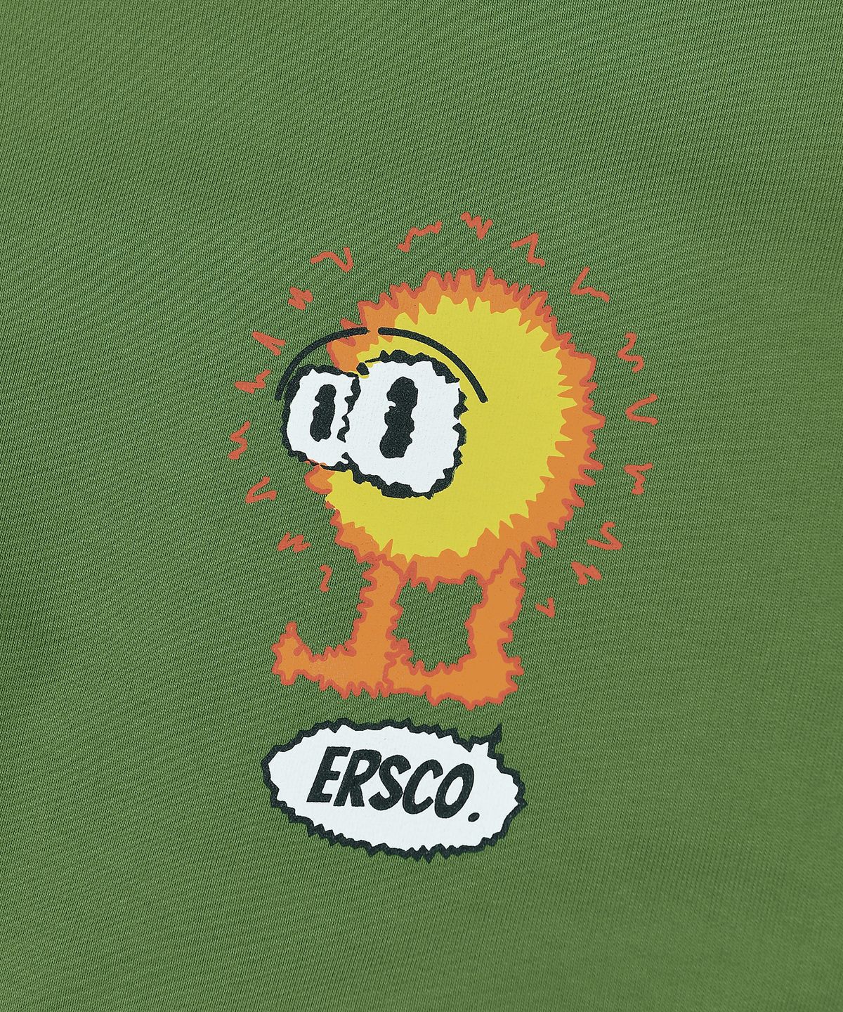 이알에스코(ERSCO) 마그마 캐릭터 스웨트셔츠_그린