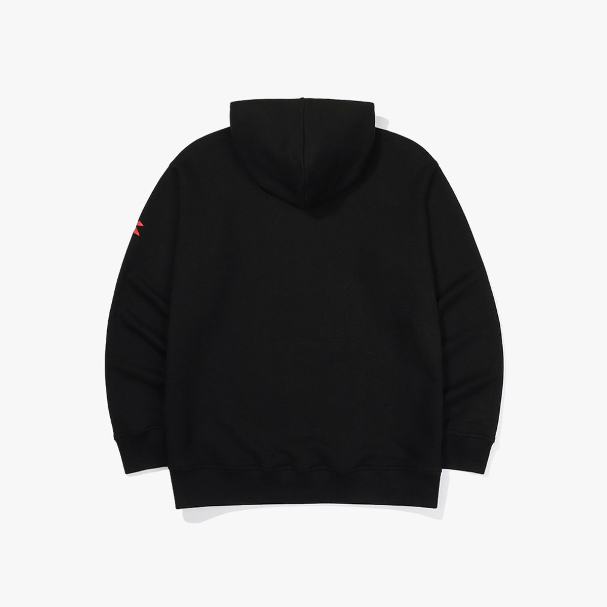 디아도라(diadora) AC/DC  스냅 후디 BLACK
