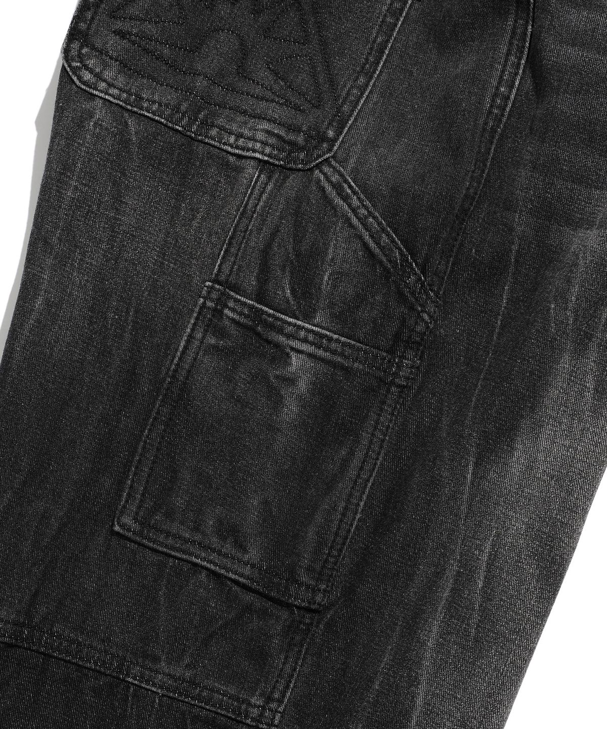 이스트쿤스트(ISTKUNST) WASHING CARPENTER PANTS_BLACK(IK2DFMPA13A)