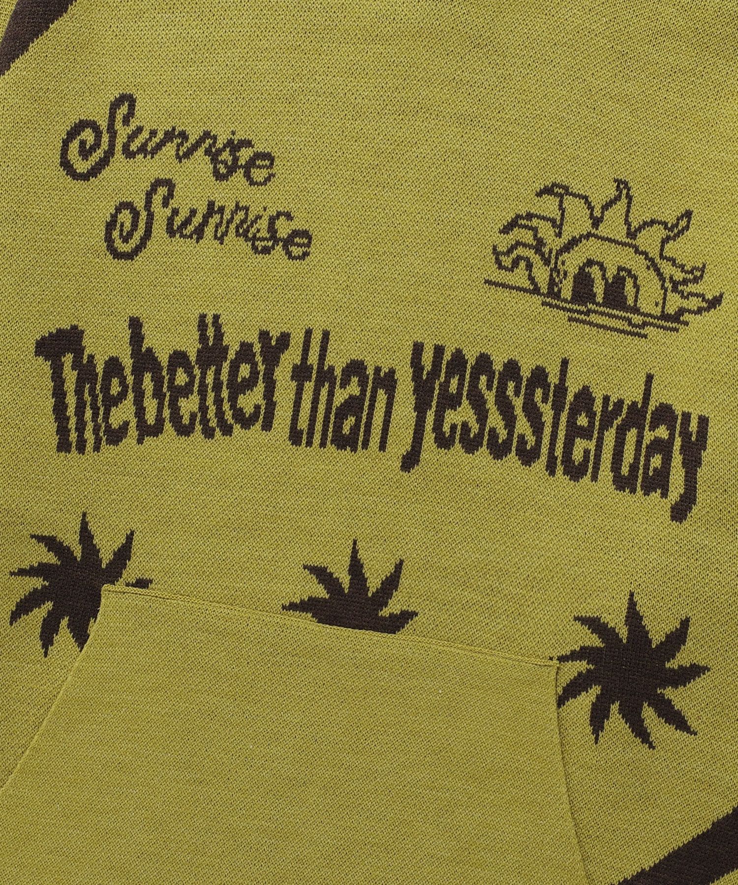 MUSINSA | ISTKUNST SUN BTY HOOD KNIT_OLIVE(IK2DFMK641A)