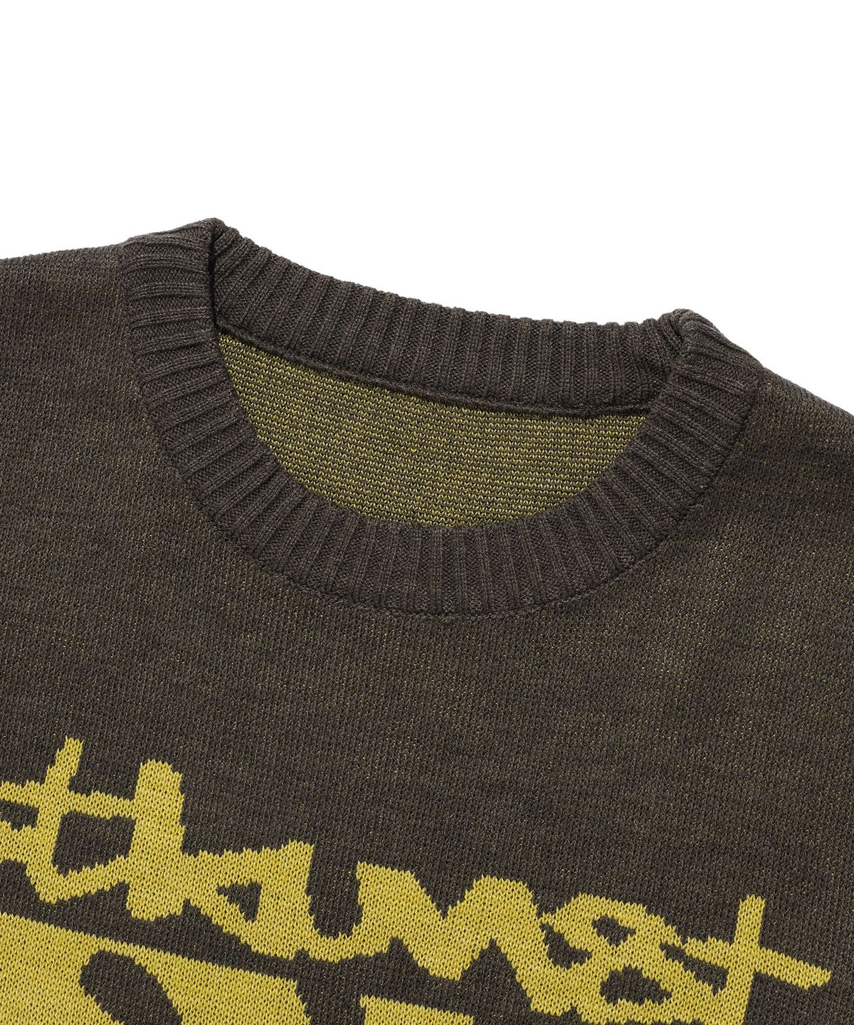이스트쿤스트(ISTKUNST) SUNRISE STAMP KNIT_BROWN(IK2DFMK602A)