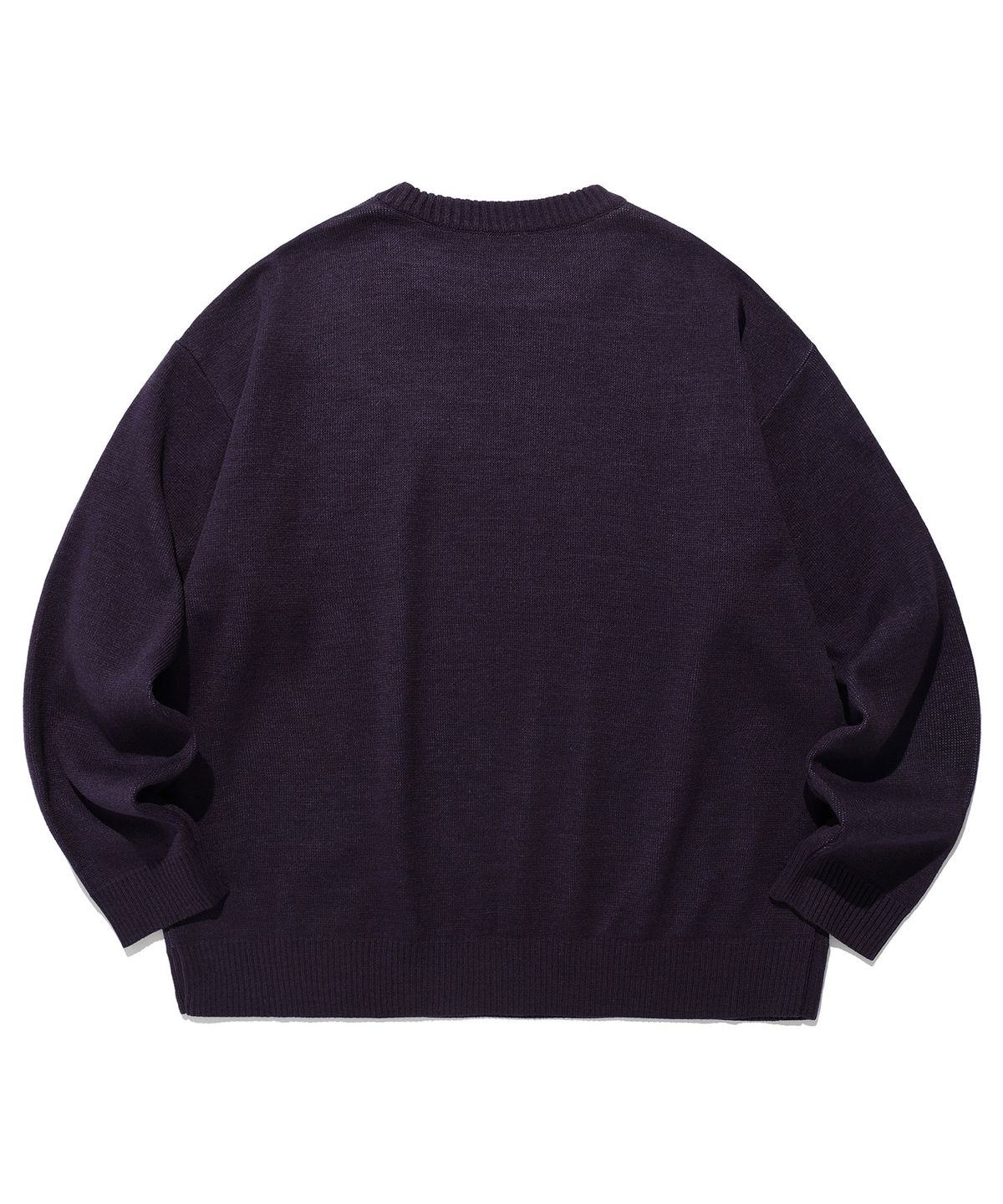 이스트쿤스트(ISTKUNST) SUNRISE STAMP KNIT_PURPLE(IK2DFMK602A)