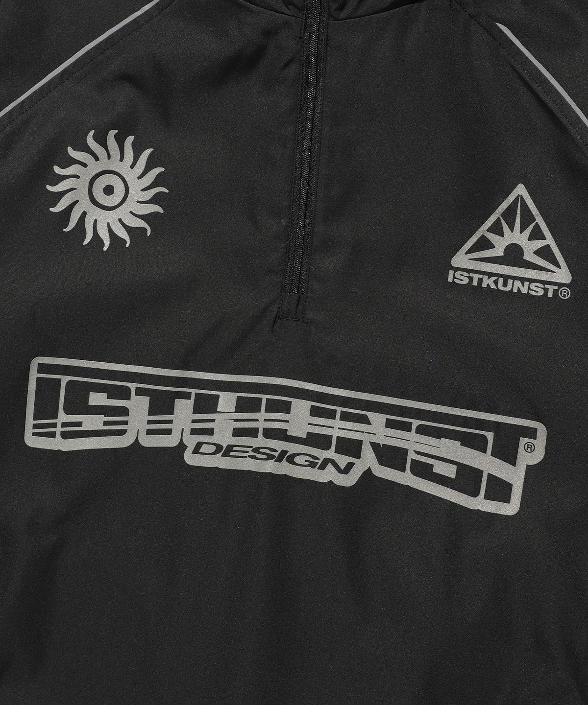 이스트쿤스트(ISTKUNST) SPORTY ANORAK_BLACK(IK2DFMB904A)