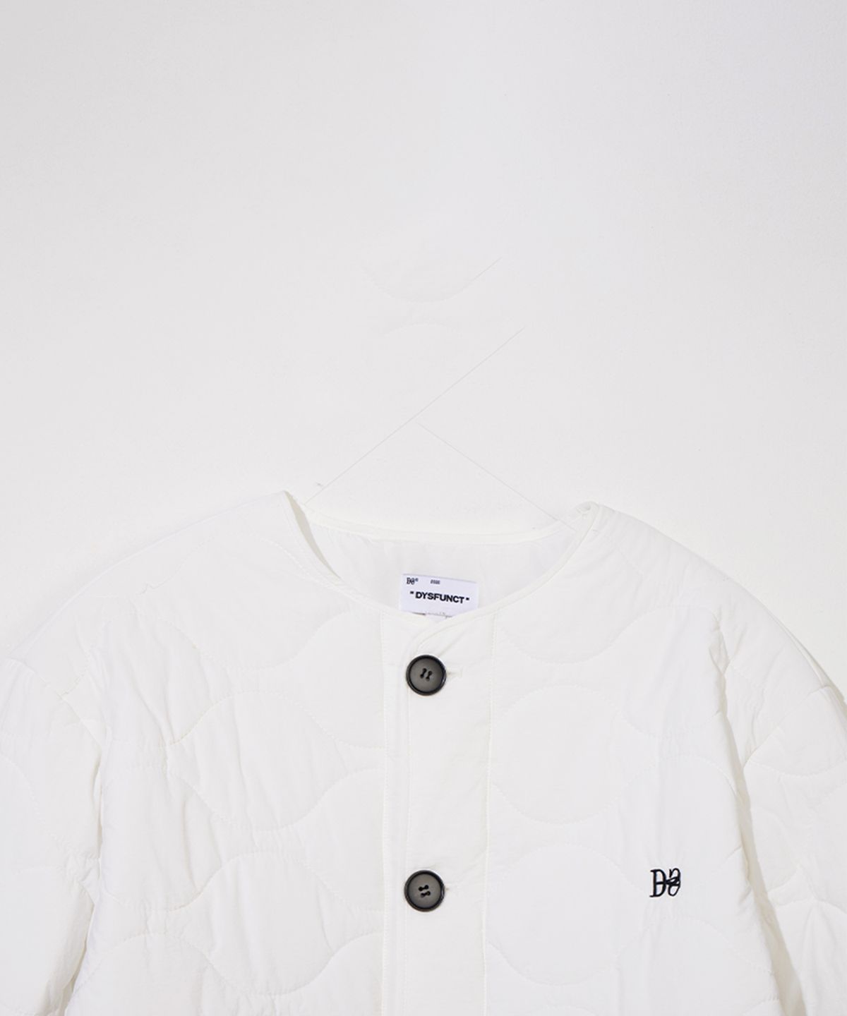 디스펑트(DYSFUNCT) Warm Quilting Short Puffer (IVORY)