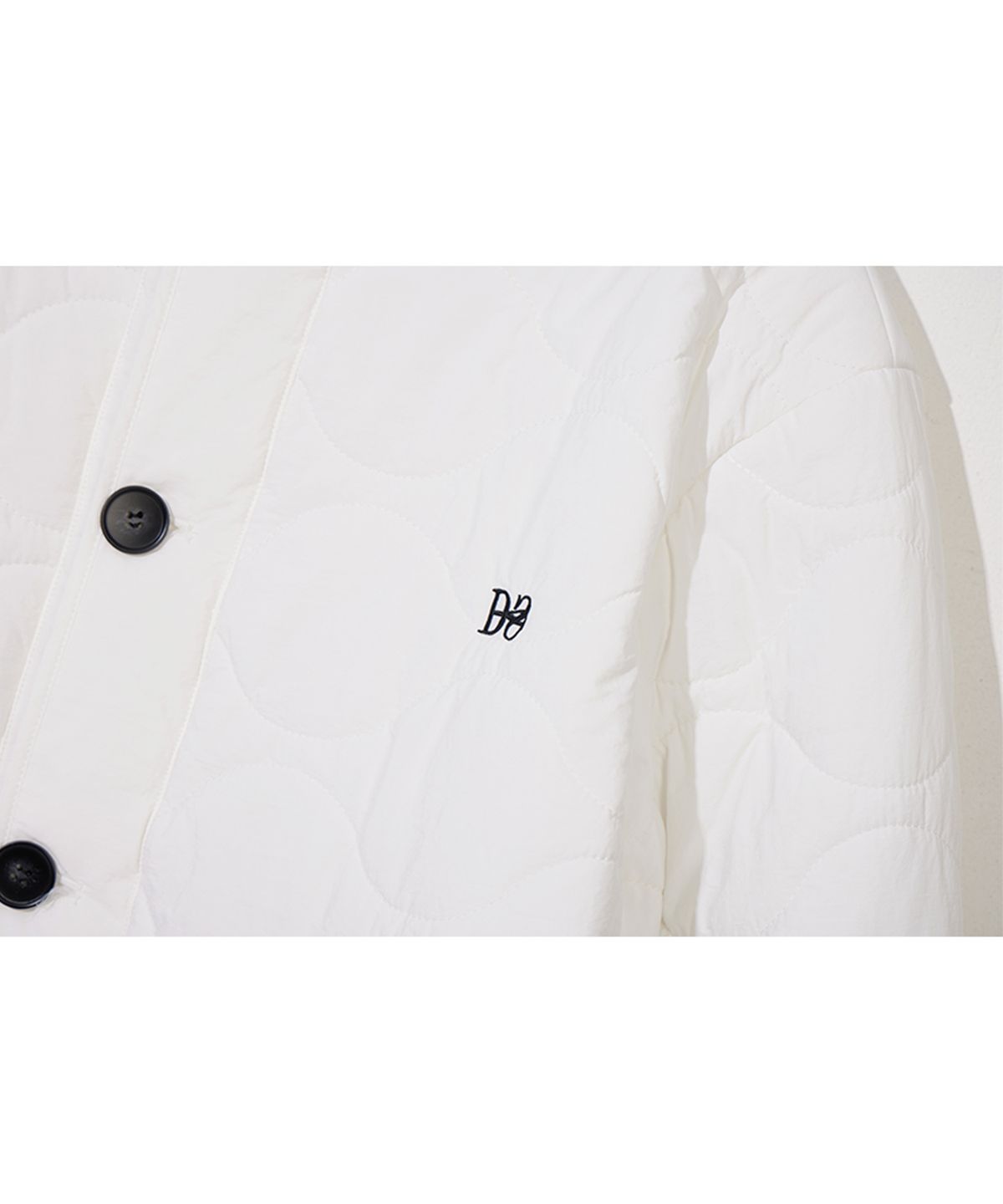 디스펑트(DYSFUNCT) Warm Quilting Short Puffer (IVORY)