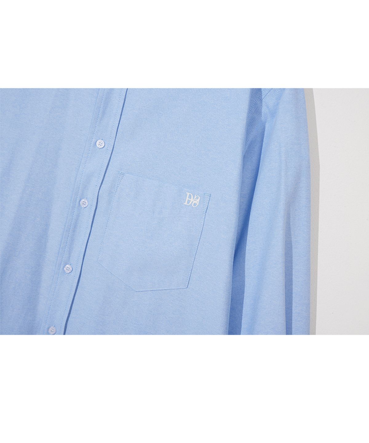 디스펑트(DYSFUNCT) Thick Oxford Over Fit Shirt (SKY BLUE)
