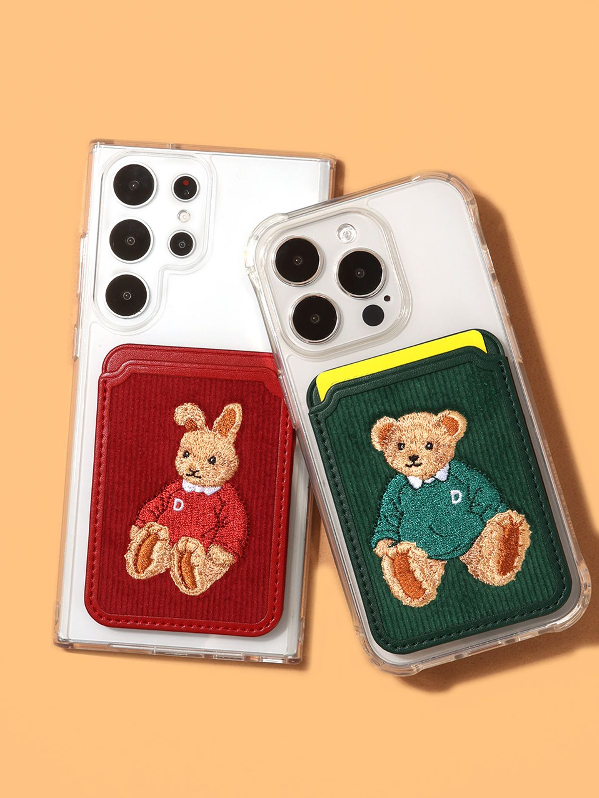 디자인스킨(DESIGNSKIN) 부착형 클래식 자수 포켓