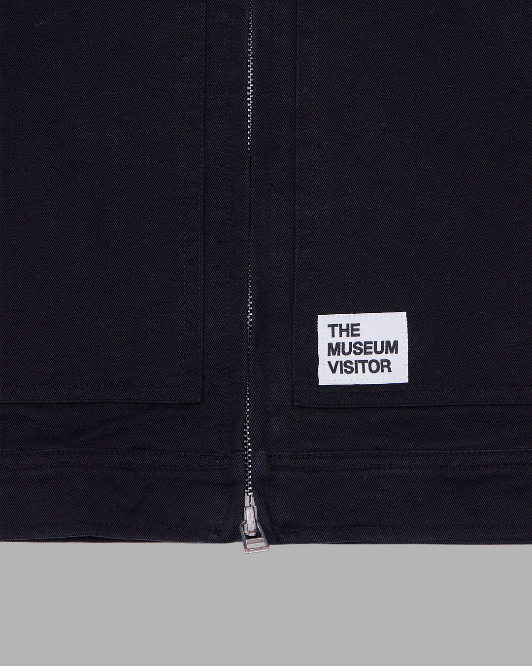 ◆THE MUSEUM VISITOR◆ STUD BACK LOGO CARPENTER JACKET KHAKI STUD BACK LOGO CARPENTER JACKET (KHAKI) : THE MUSEUM VISITOR