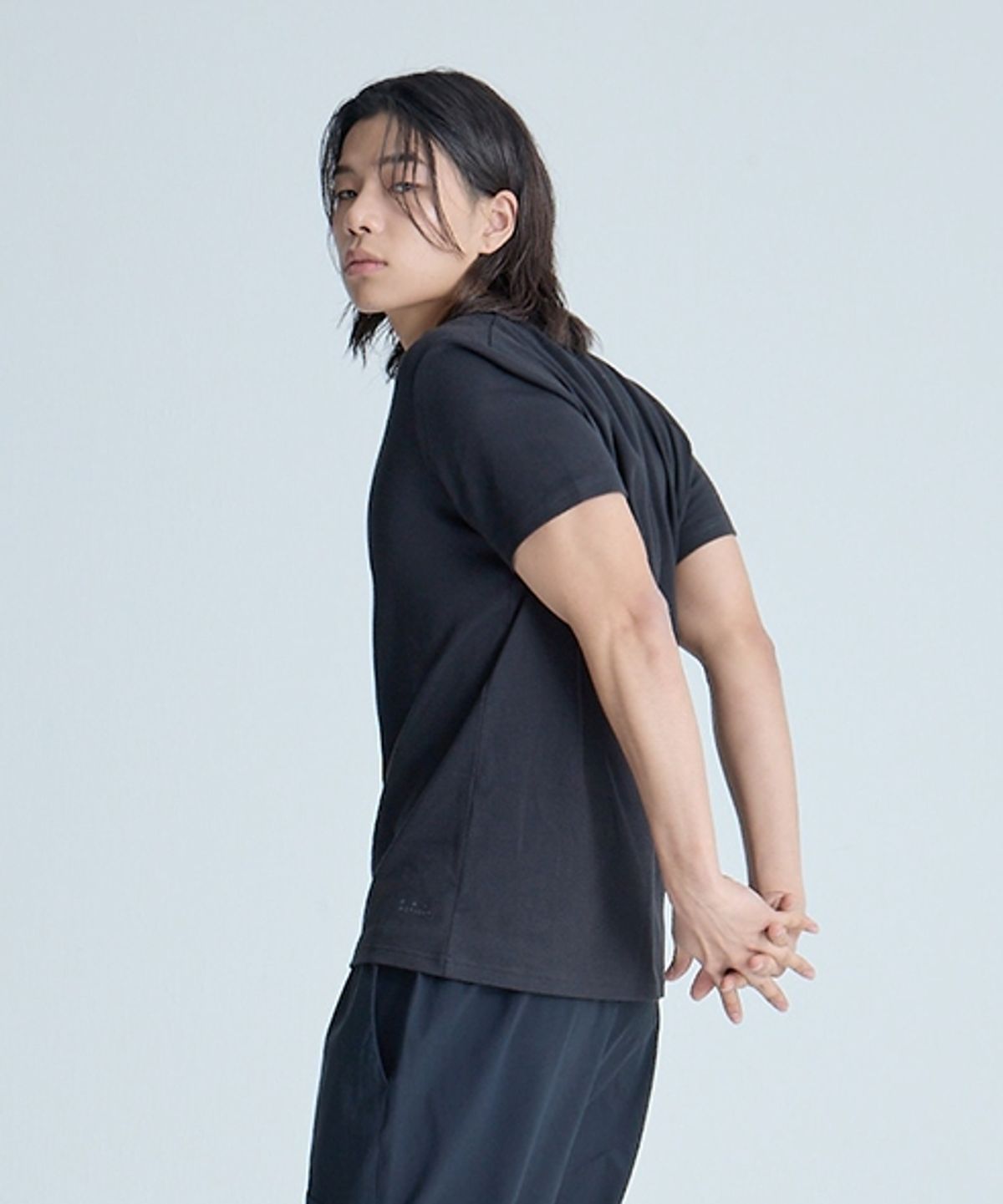 무신사 스탠다드 스포츠(MUSINSA STANDARD SPORTS) 퀵드라이 러닝 코튼라이크 숏 슬리브 (2color)
