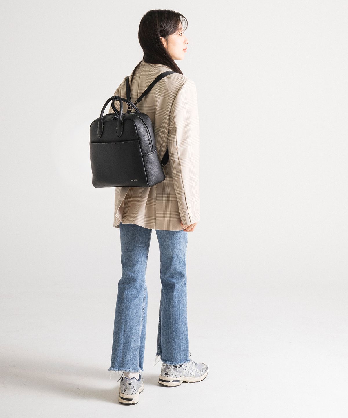 르마인(LEMINE) 브리프케이스2웨이백(블랙)