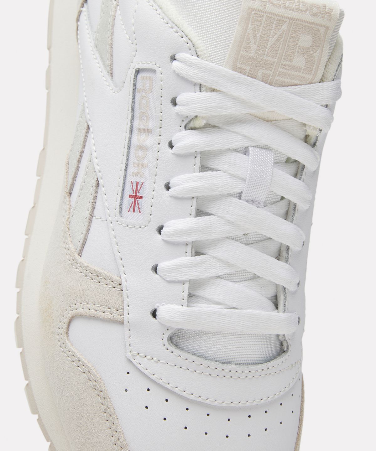 리복(REEBOK) 클래식 레더(W) - 그레이:화이트 / ID1590