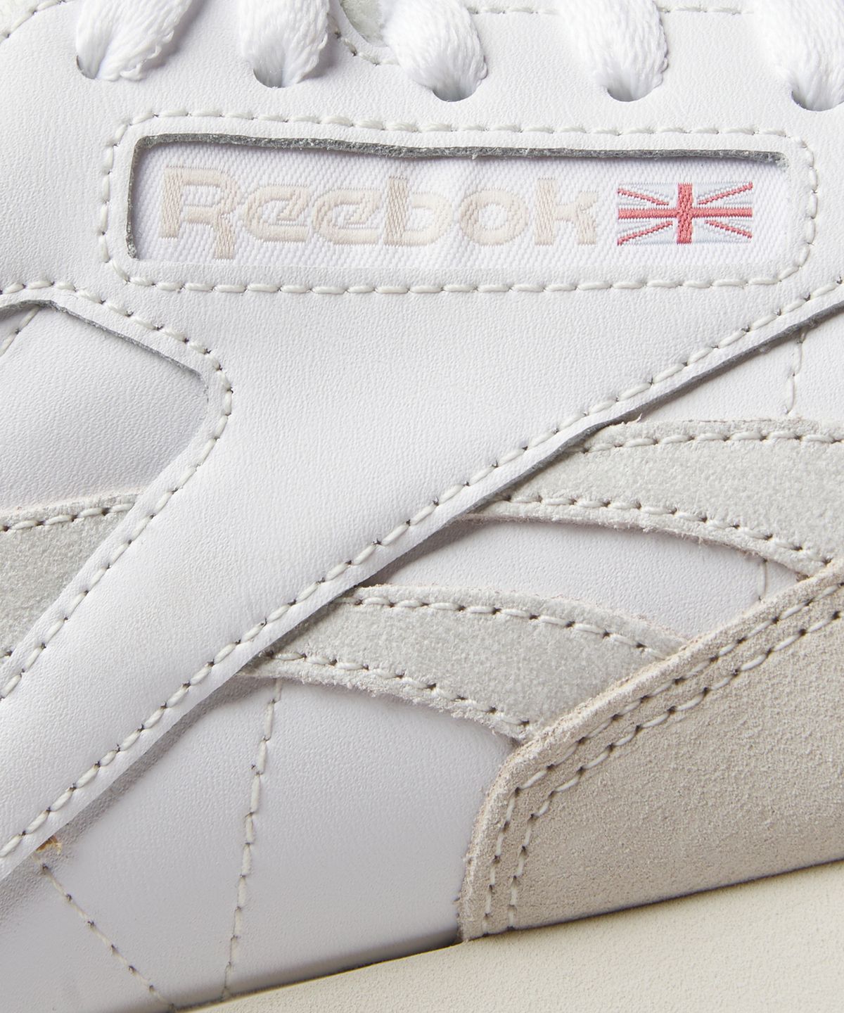 리복(REEBOK) 클래식 레더(W) - 그레이:화이트 / ID1590
