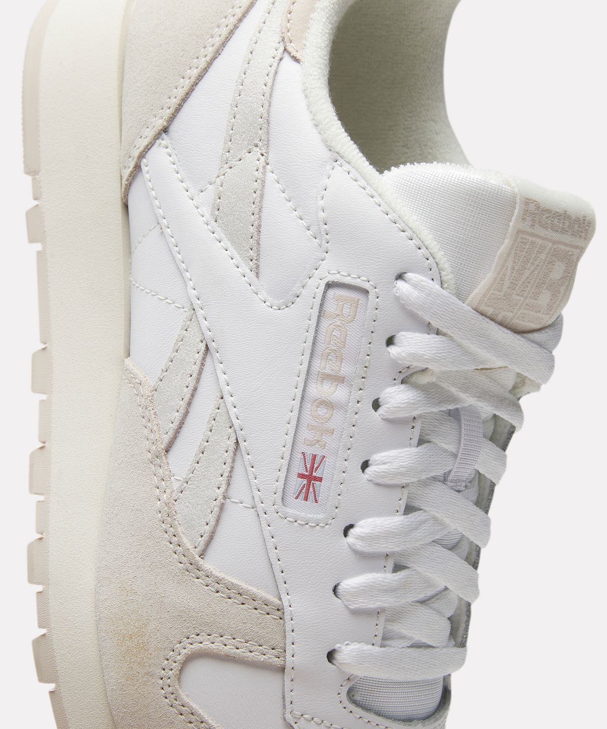 리복(REEBOK) 클래식 레더(W) - 그레이:화이트 / ID1590