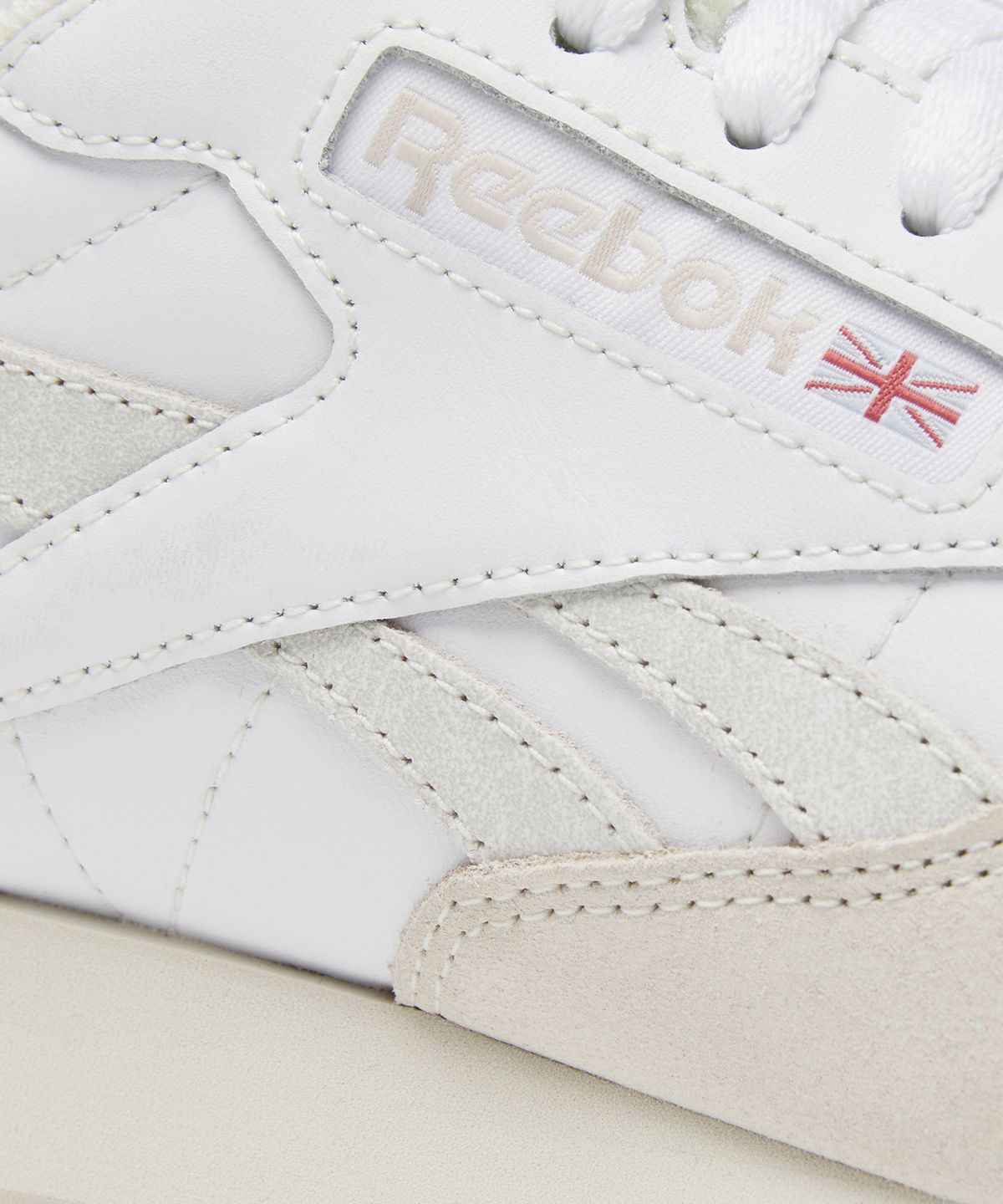 리복(REEBOK) 클래식 레더(W) - 그레이:화이트 / ID1590